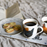 Complimentary homemade Welsh cakes on arrival