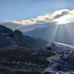 UNESCO Dinorwic quarry views with Llyn Padarn below
