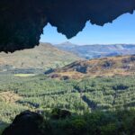 Owain Glyndŵr’s Cave above Beddgelert Forest on Moel yr Ogof mountain