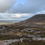 Ruined Iron Age roundhouses at Tre Ceiri, Llithfaen