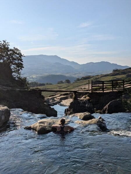 Watkin Pools on the Watkin Path in the Nant Gwynant valley, Snowdonia